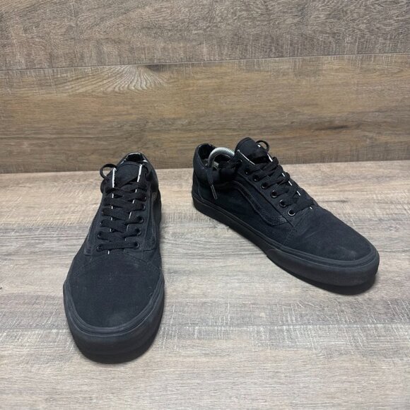 Vans Off The Wall Black Canvas Sneakers Men's Size 11 - Picture 6 of 7